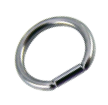 surgical steel bar closure ring