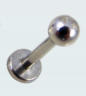 surgical steel labret