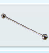 surgical steel scaffold bar