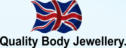 quality body jewellery flag