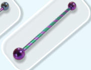 candy stripe barbell