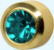 studex blue zircon birth stone december gp