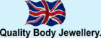 quality body jewellery logo