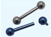 1.6mm internal thread barbell