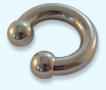 heavy gauge circular barbell