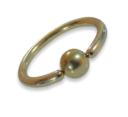 gold ball closure ring