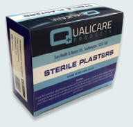 sterile round plasters 100 box