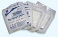 sterile swabs 5 x 5 cm