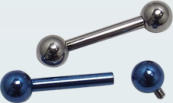 1.6mm internal thread barbell