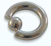 heavy guage ball closure ring