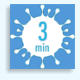 3 min logo