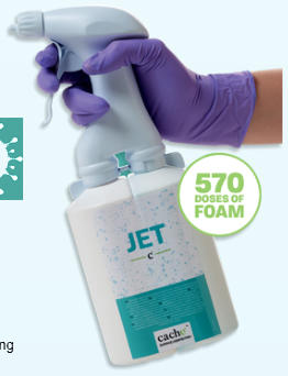 jet foam bottle