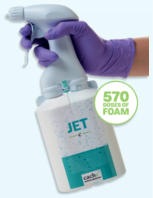 jet foam bottle