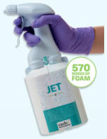 jet foam bottle